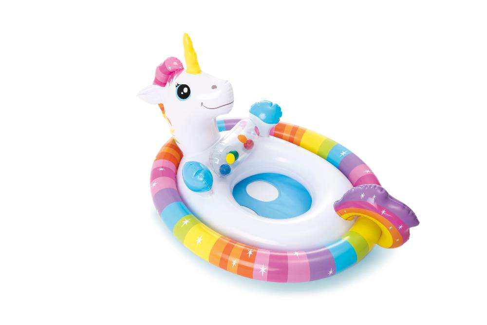 Круг надувной для плавания "Животные" с сидением и спинкой, Intex, до 23кг, 3-4 лет