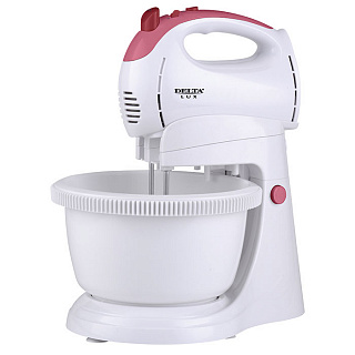 Миксер 350Вт DELTA LUX DL-5071C с чашей