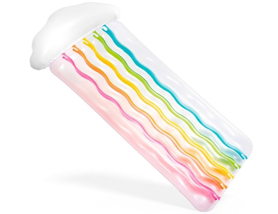 Матрас для плавания 180х86х25см "Радужное облако", уп.6