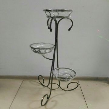 Подставка под цветы "Маркиз" 3 горшка (метал.)