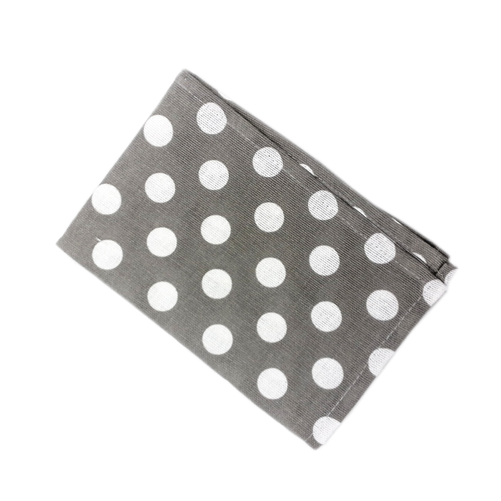 Полотенце 46*60 ДомВелл рогожка Горох серый