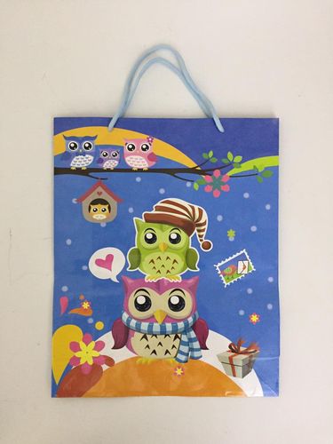 Пакет подарочный ламинированный 26х32х9 (12видов) РД91604