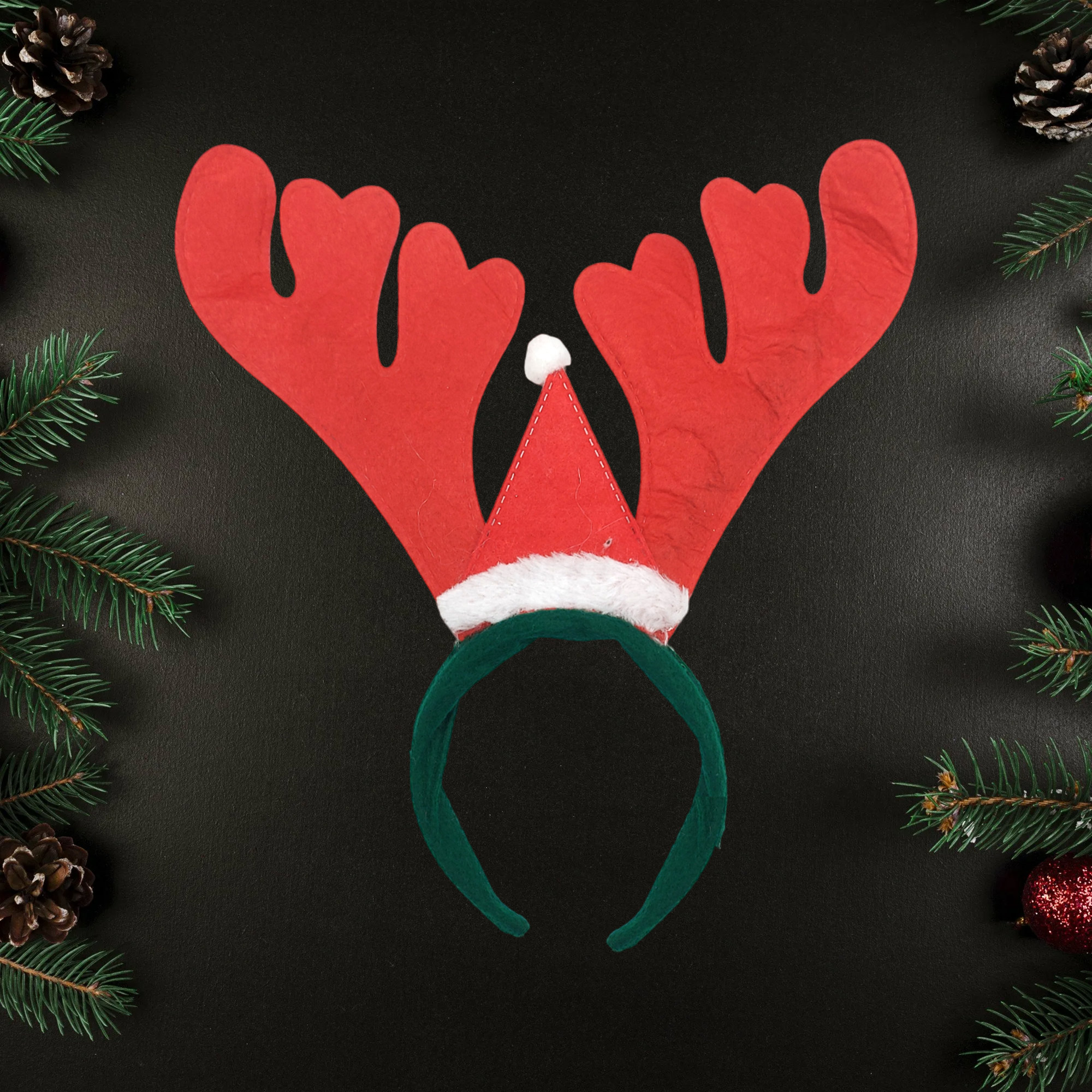 Ободок маскарадный 20х20см РД19699