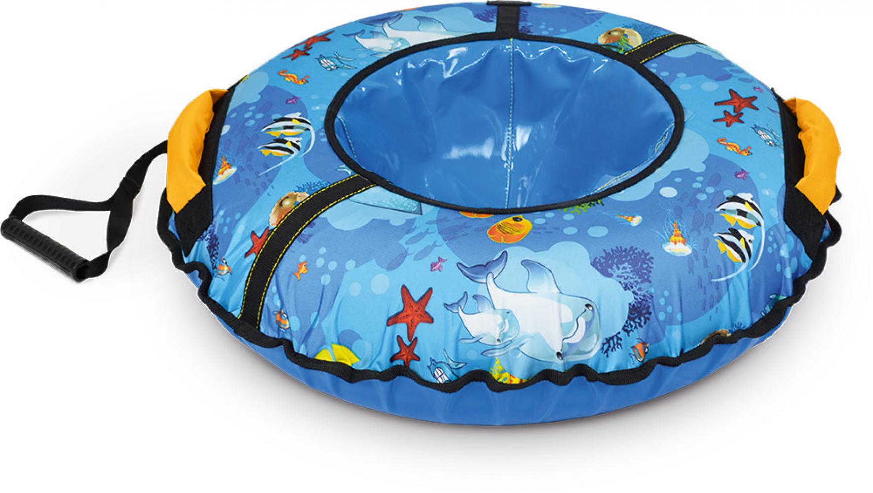 Тюбинг принтованный Nika с рыбками ТБ2К-70/Р2 