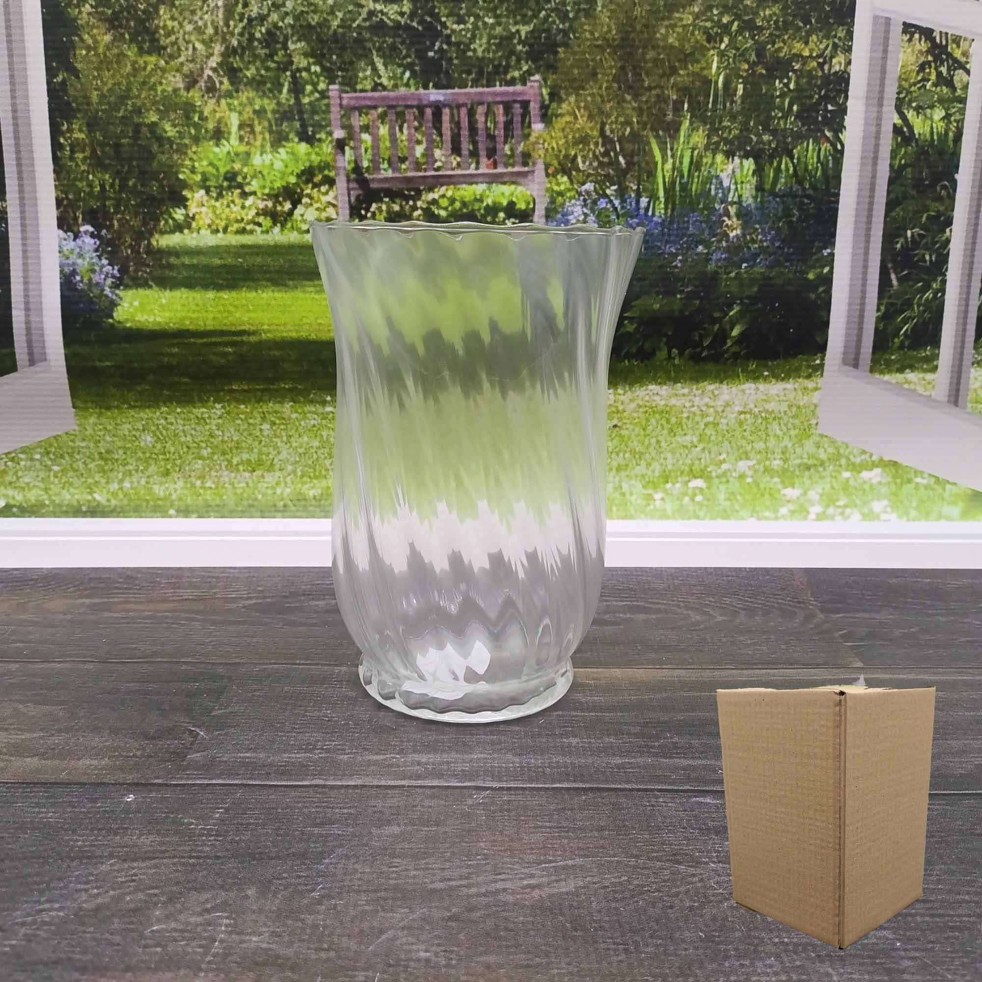 Ваза для цветов 13,5х20 Диагональ в коробке РД79973