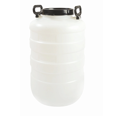 Бочка 50л белая
