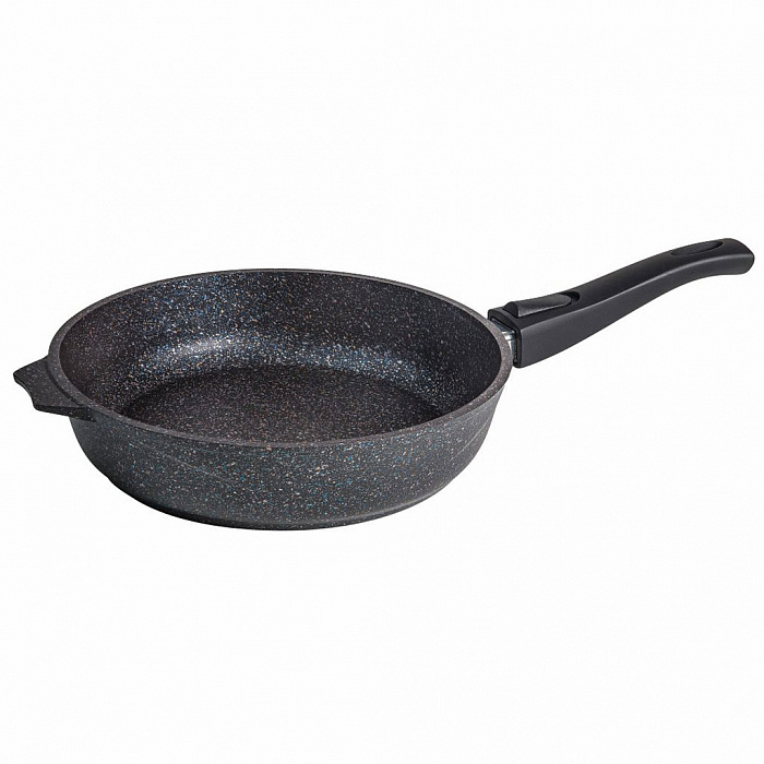 Сковорода 240мм с антип. покрытием АП Гранит star со съемной ручкой 
