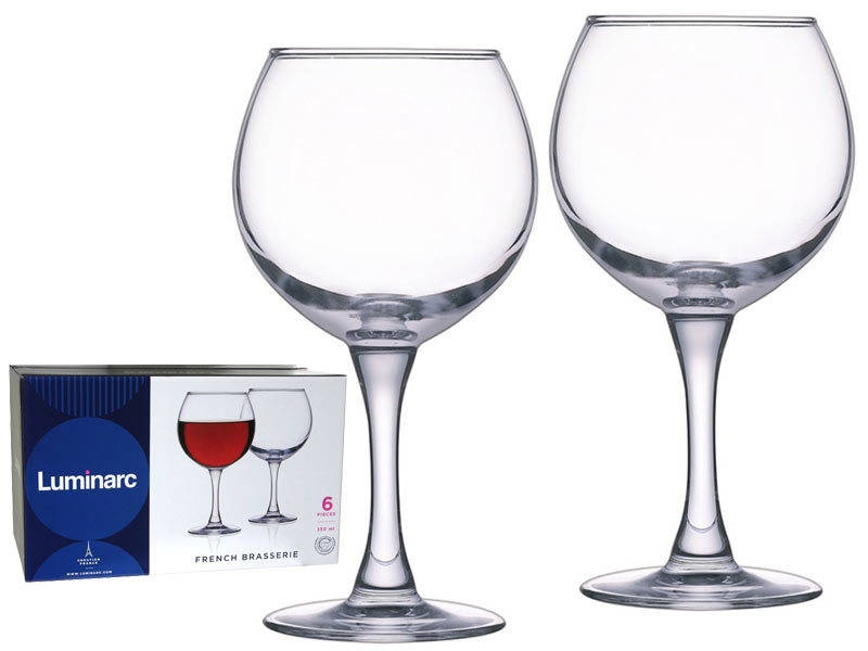 Бокал для вина 350мл 6шт Французский ресторанчик