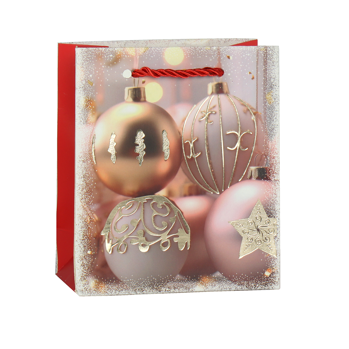 Пакет подарочный 12х14х6 Новый год 421 микс 