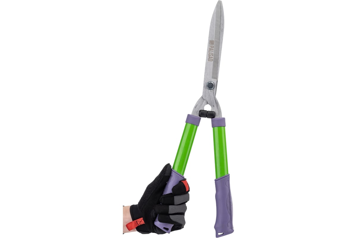 Кусторез, 550 мм, стальные обрезиненные рукоятки Palisad