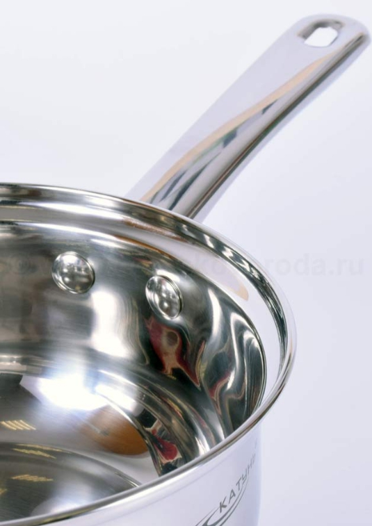 Набор посуды нержавеющая сталь, 3пр ГРЕТТА (1,6л +2,2л + 4,2л)