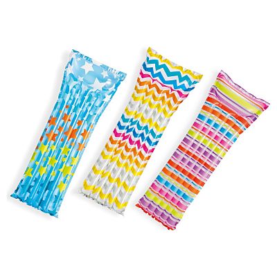 Матрас для плавания 183х69см, 3 вида,