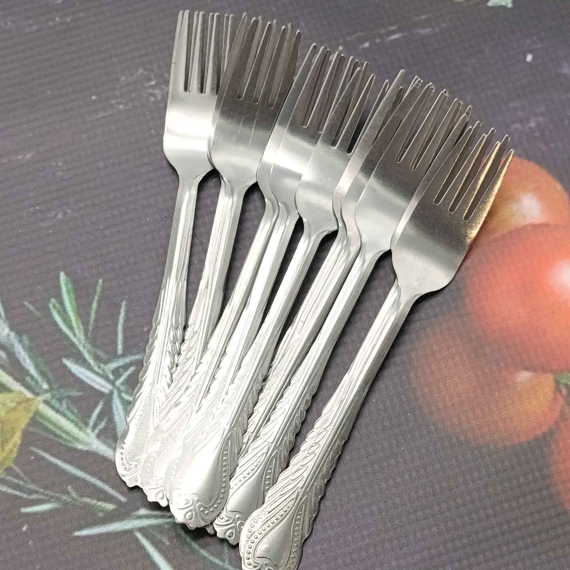 Набор вилок столовых "Тройка" 12 шт нерж/сталь РД86797