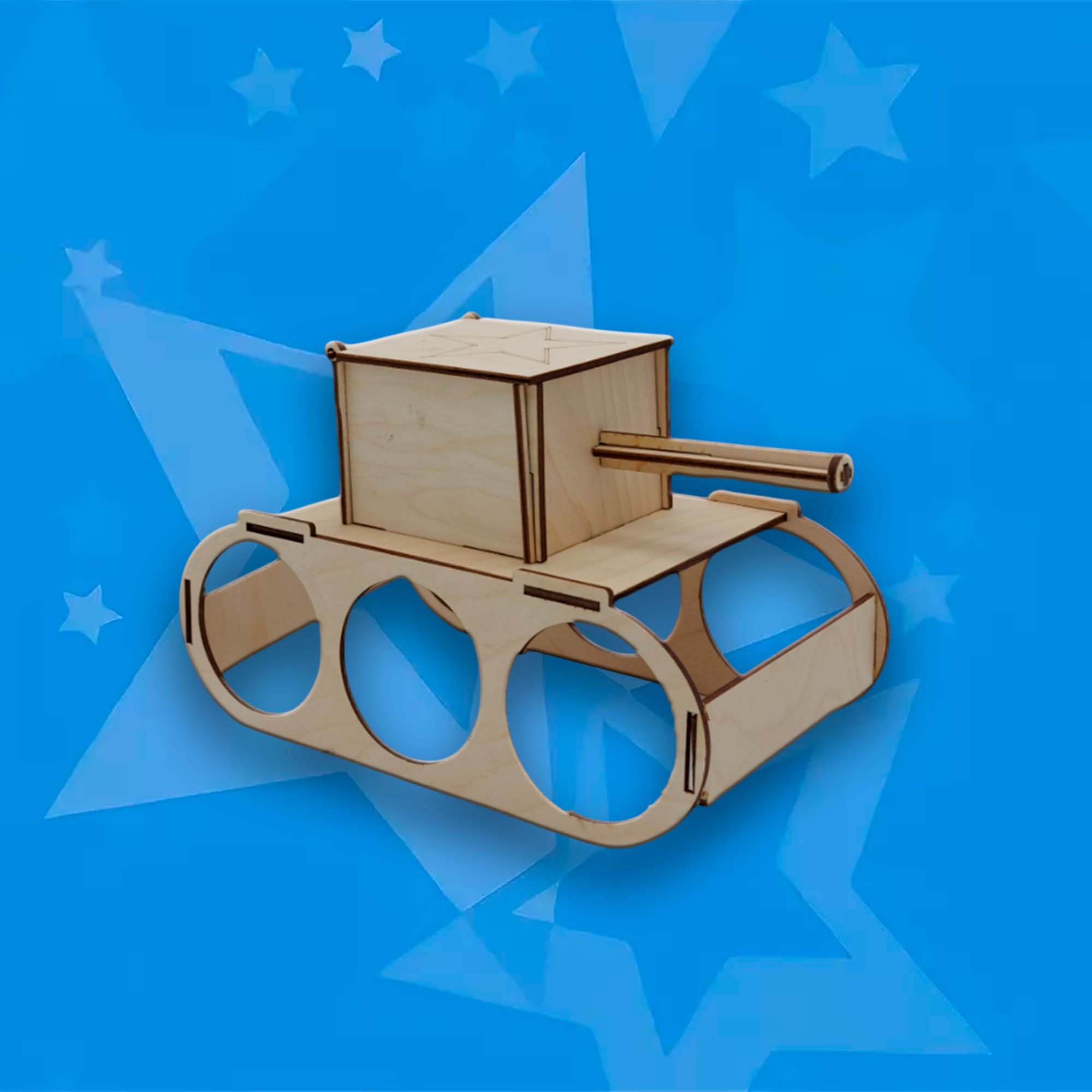 Подставка под пиво 24,5*12,5*15см ДомВуд Танк Экошпон Ф210