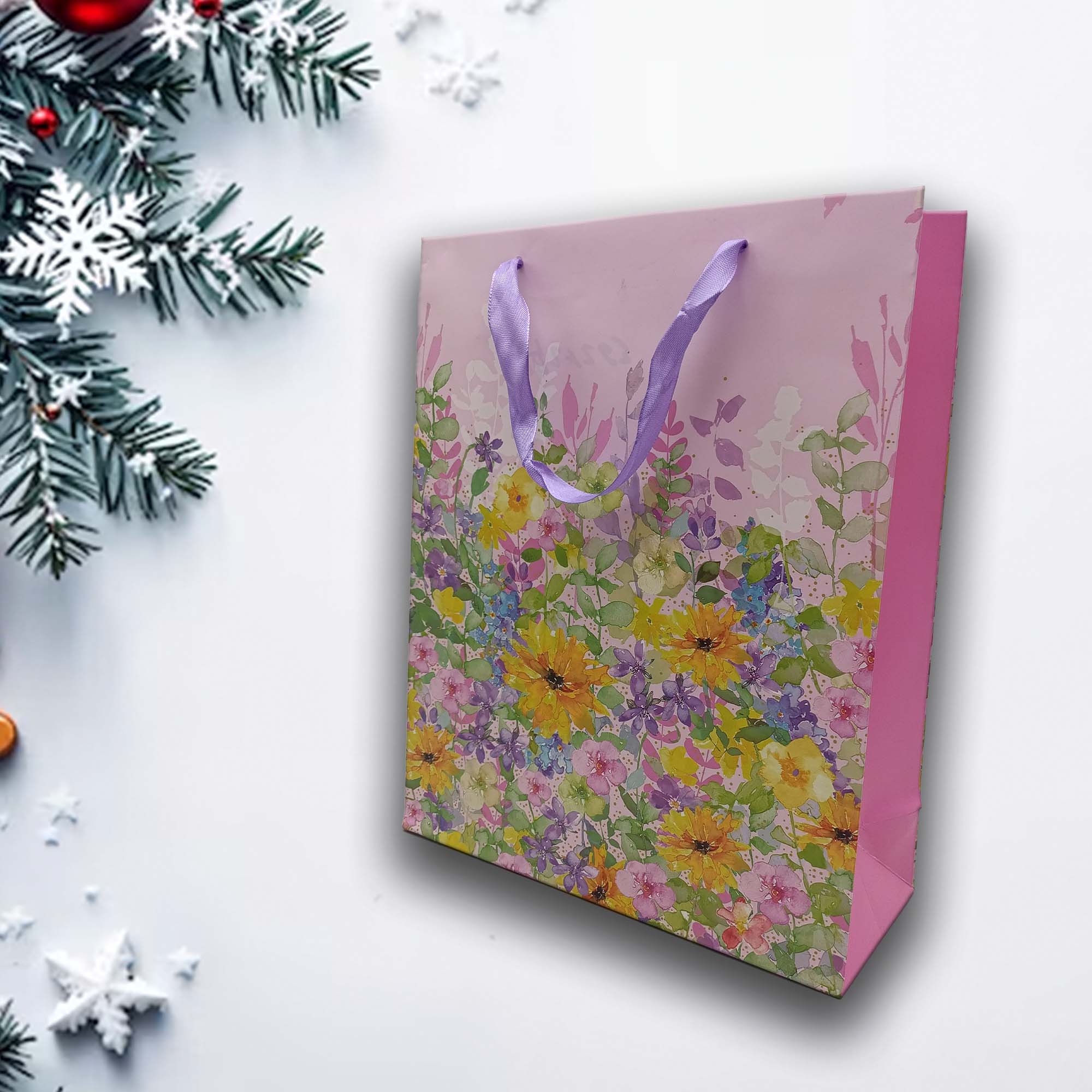 Пакет подарочный ламинированный 26х32х10см РД21263