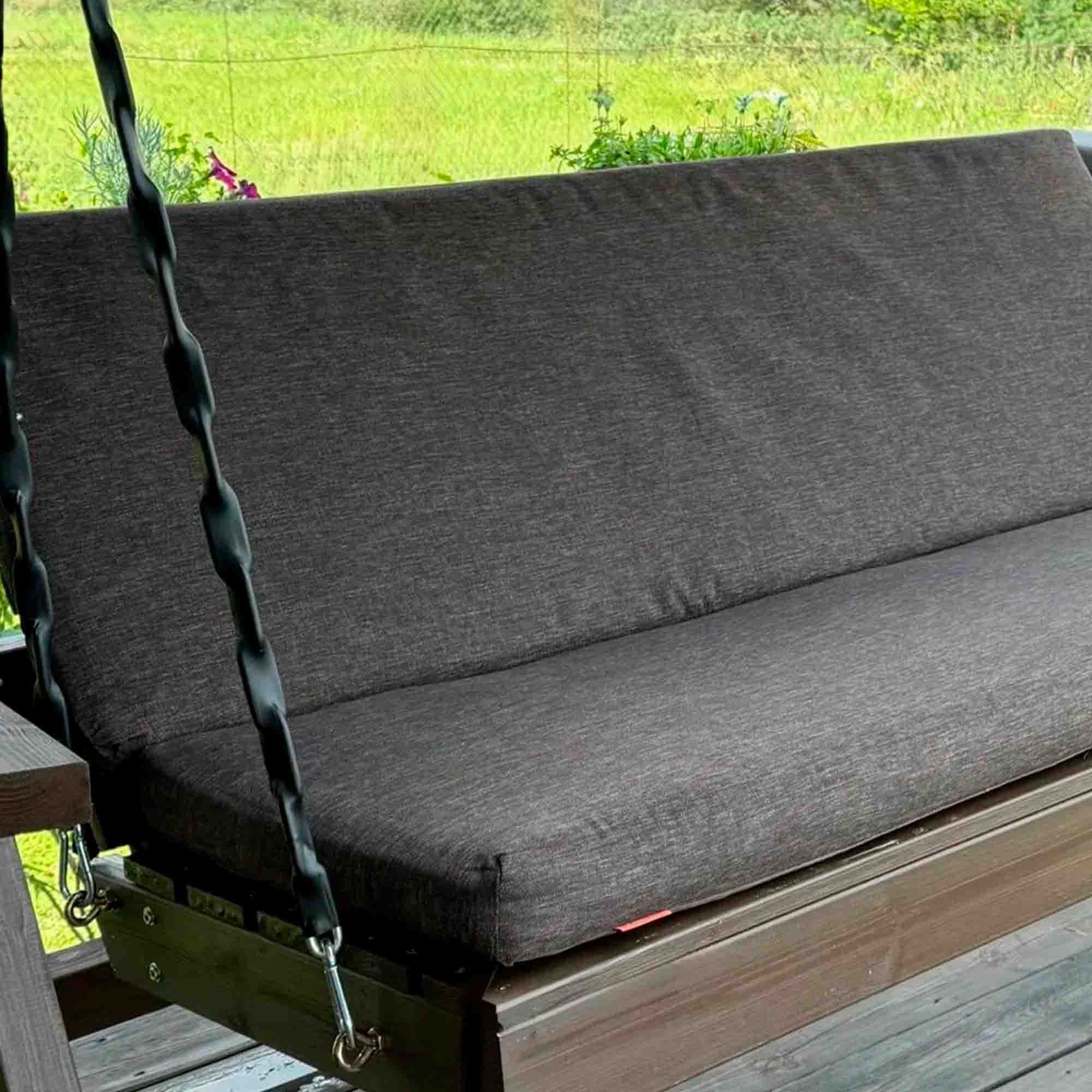 Диван на дачные качели 170*50*50*6 ДомВелл Рогожка