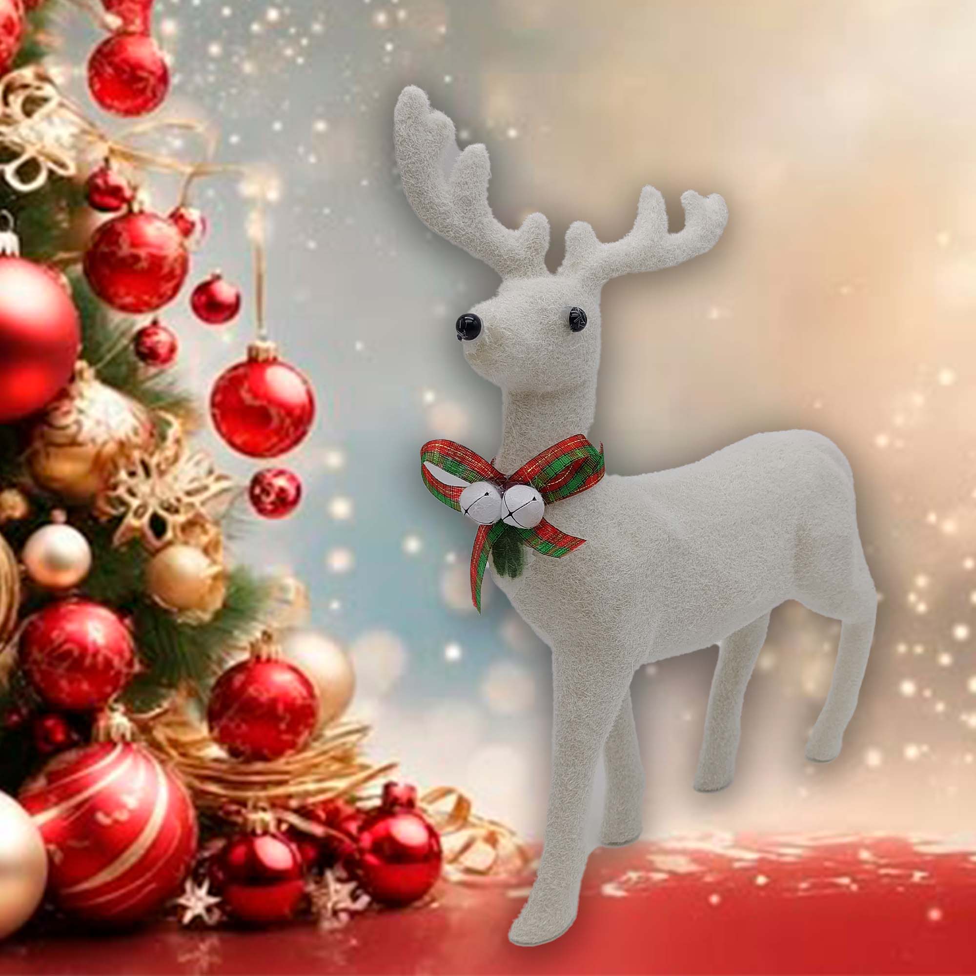 Украшение новогоднее "Олень" 34см РД18805