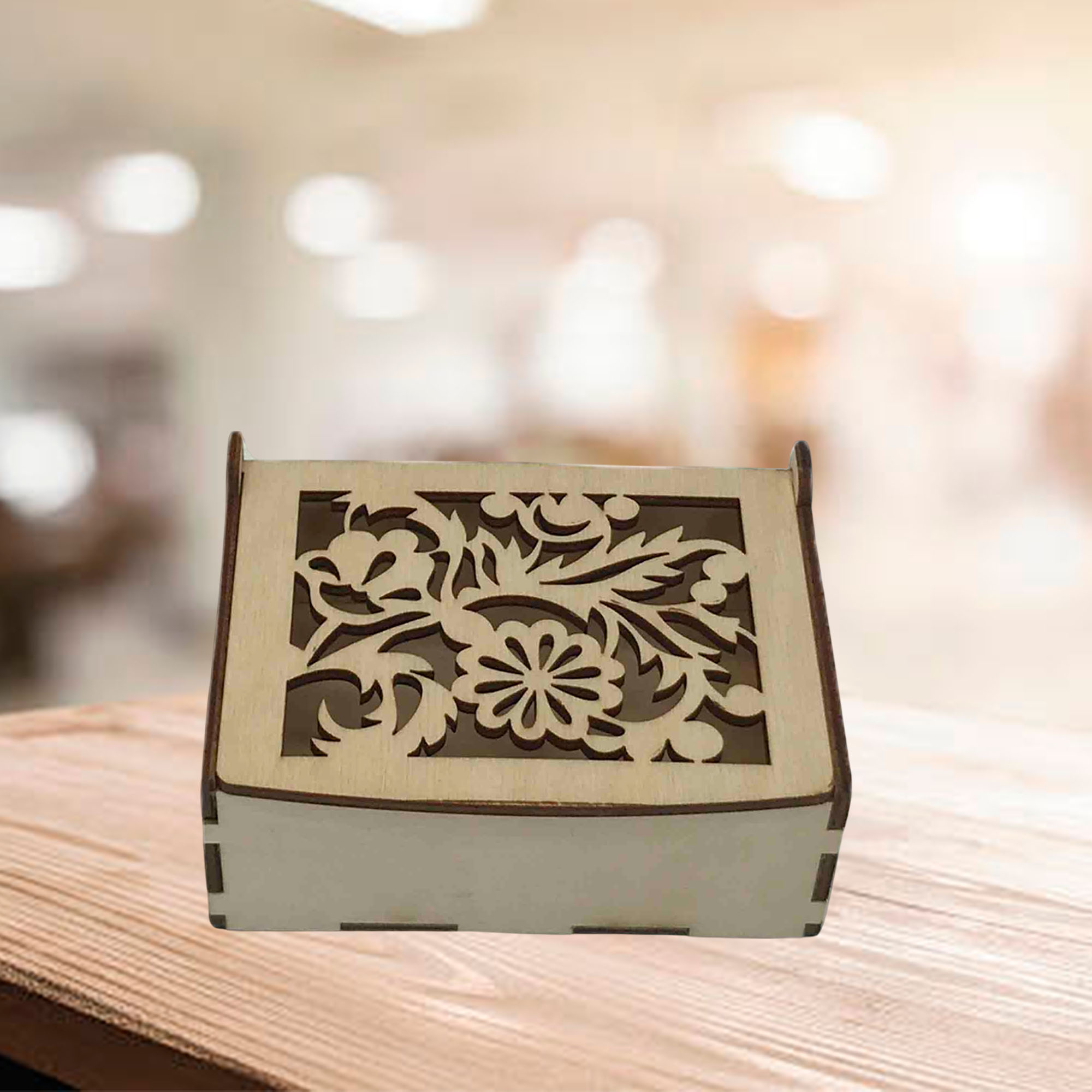 Шкатулка декоративная 12х8,5х5см ДомВуд Лето Экошпон Ф110/Д110