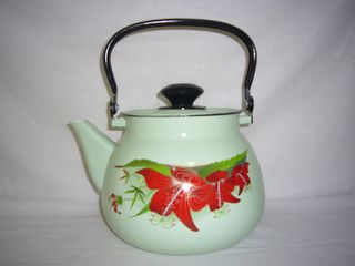 Чайник 3,0л эмал сф бирюза Керчь 