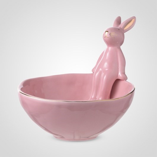 Конфетница с кроликом