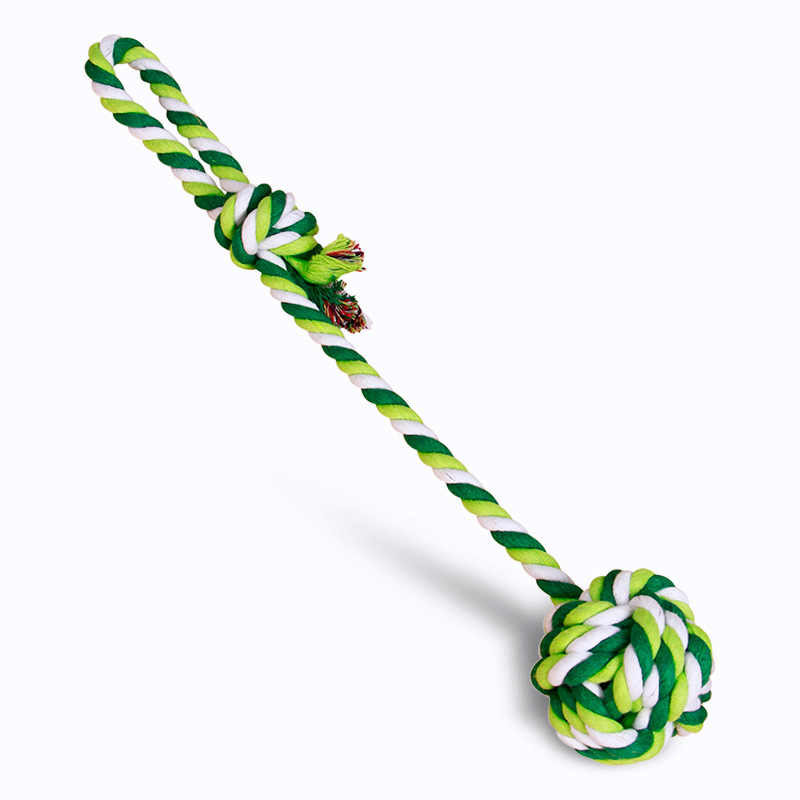 Игрушка для собак Веревка с узлом и шаром ТТ54197