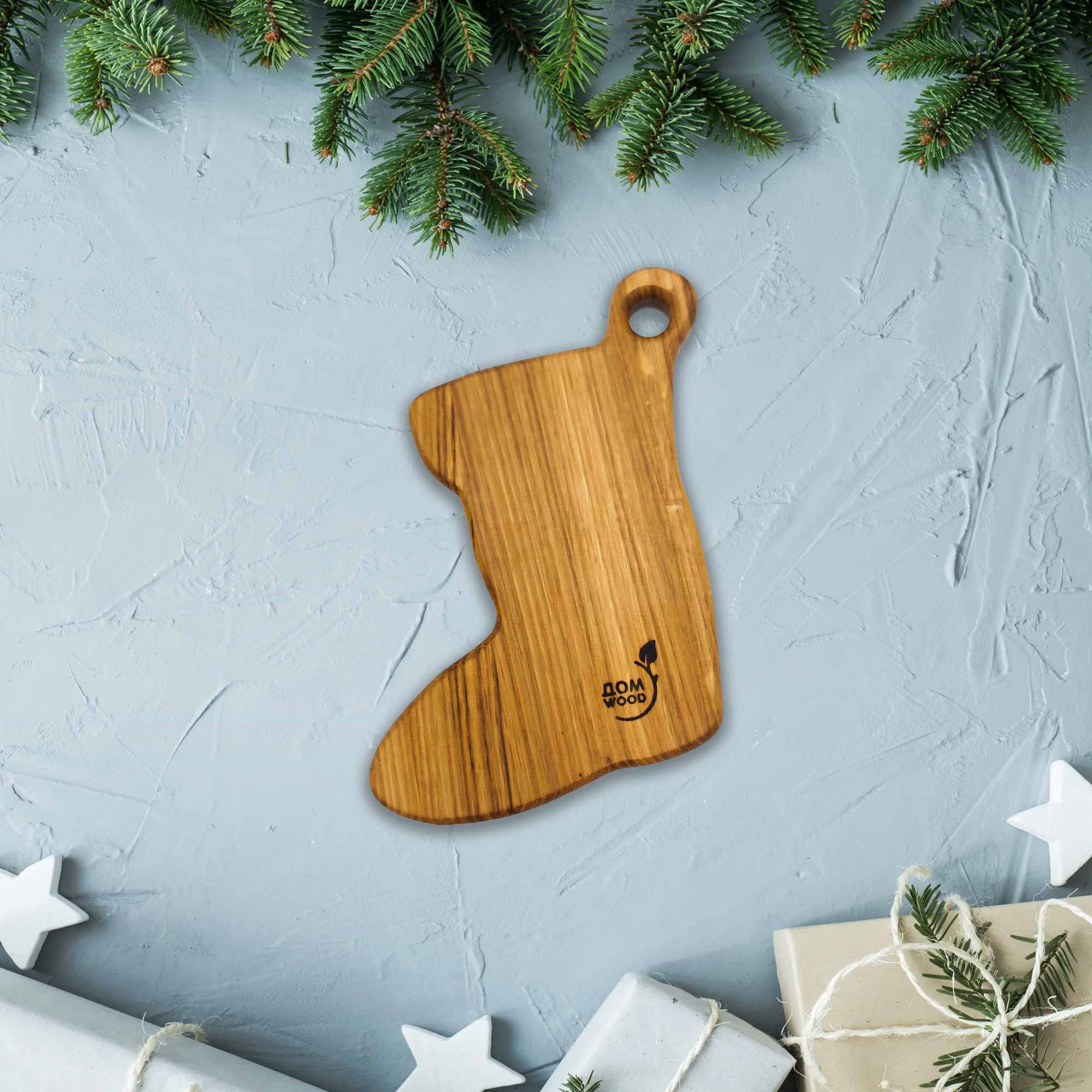 Менажница 23х19х2см ДомВуд Сапожок Дуб Д151