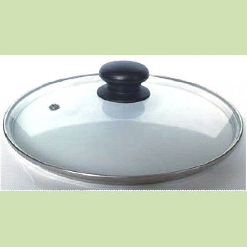 Крышка стеклянная 22см с пароотводом в сборе 