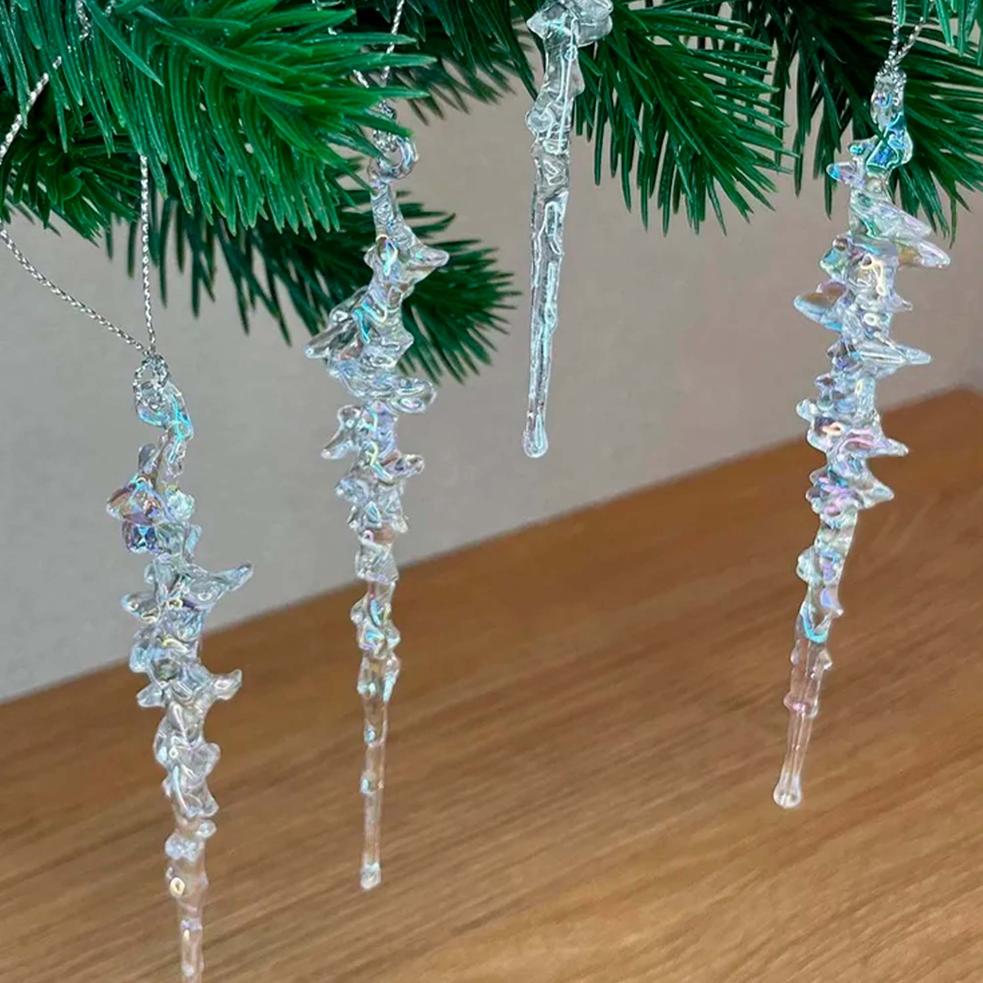 Украшение новогоднее "Сосульки" 25см РД18669