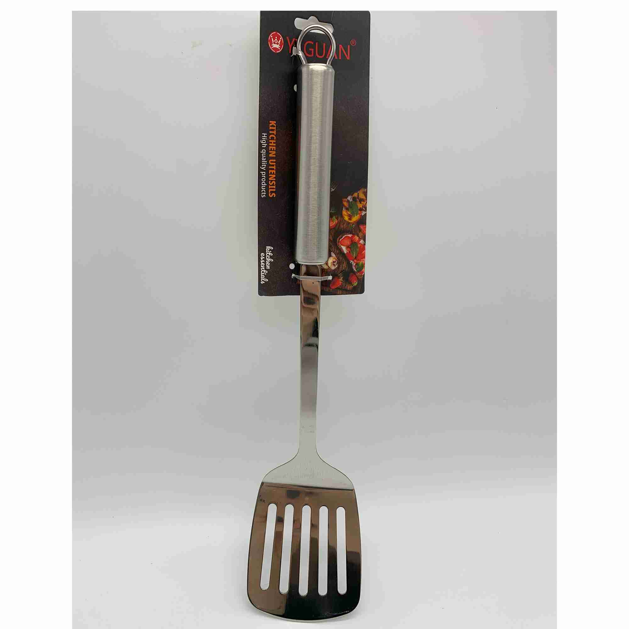 Лопатка кулинарная 38см с прорезями нерж. сталь РД73735