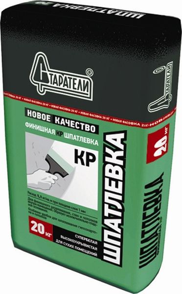 Шпатлевка 20кг финишная КР Старатели