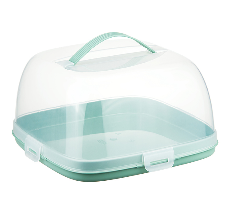 Тортница с защелками Фисташковый