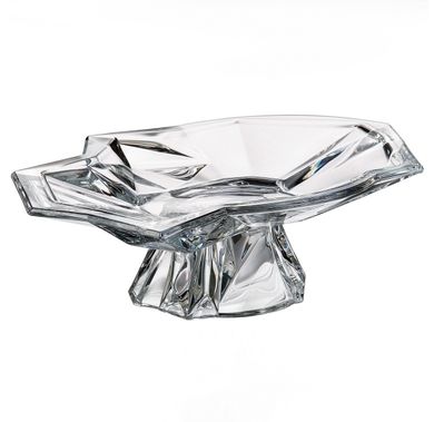 Фруктовница на ножке 35см Crystalite Bohemia Enigma, 9K7/6KF58/1/99T49/355 tal