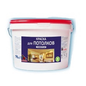 Краска водоэмульсионная 14кг Профи для потолков Адмирал