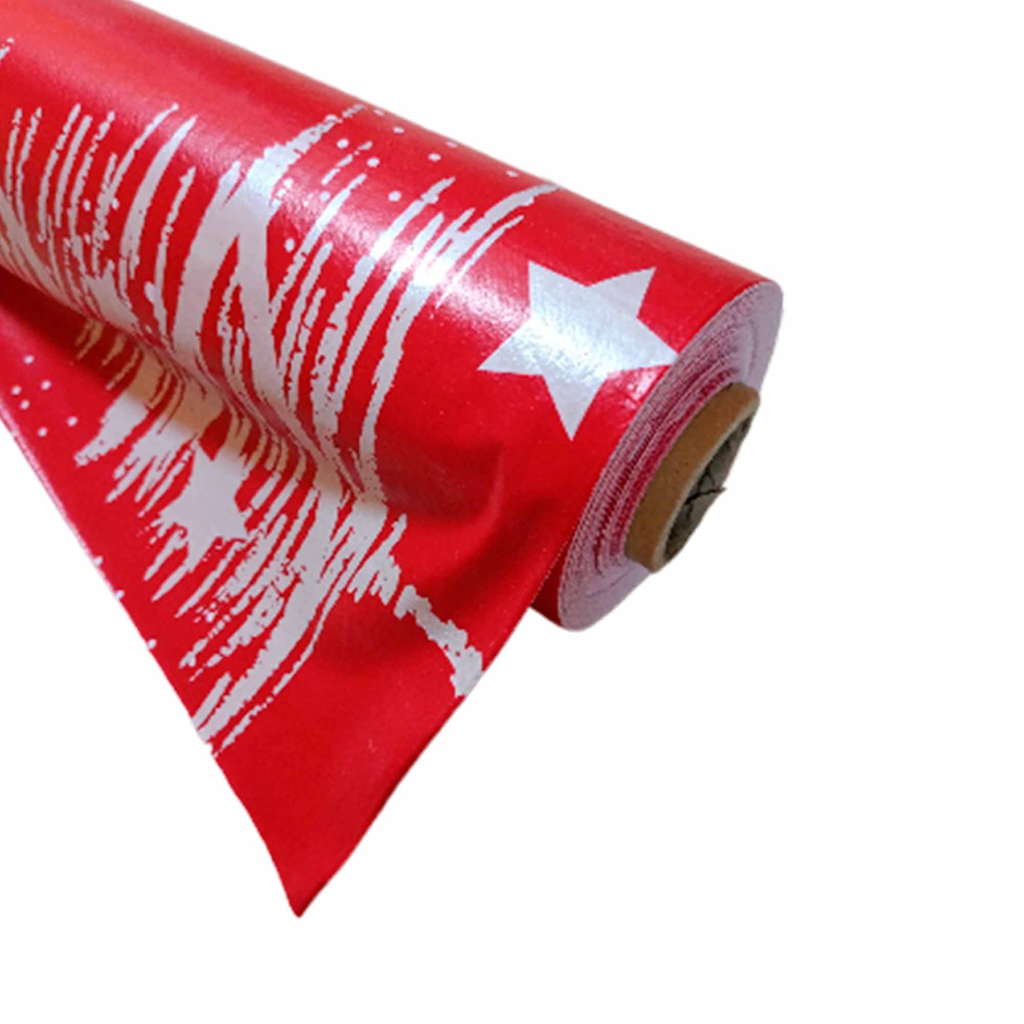 Клеенка новогодняя 1,37м х30м  (цена за 1м) РД15477