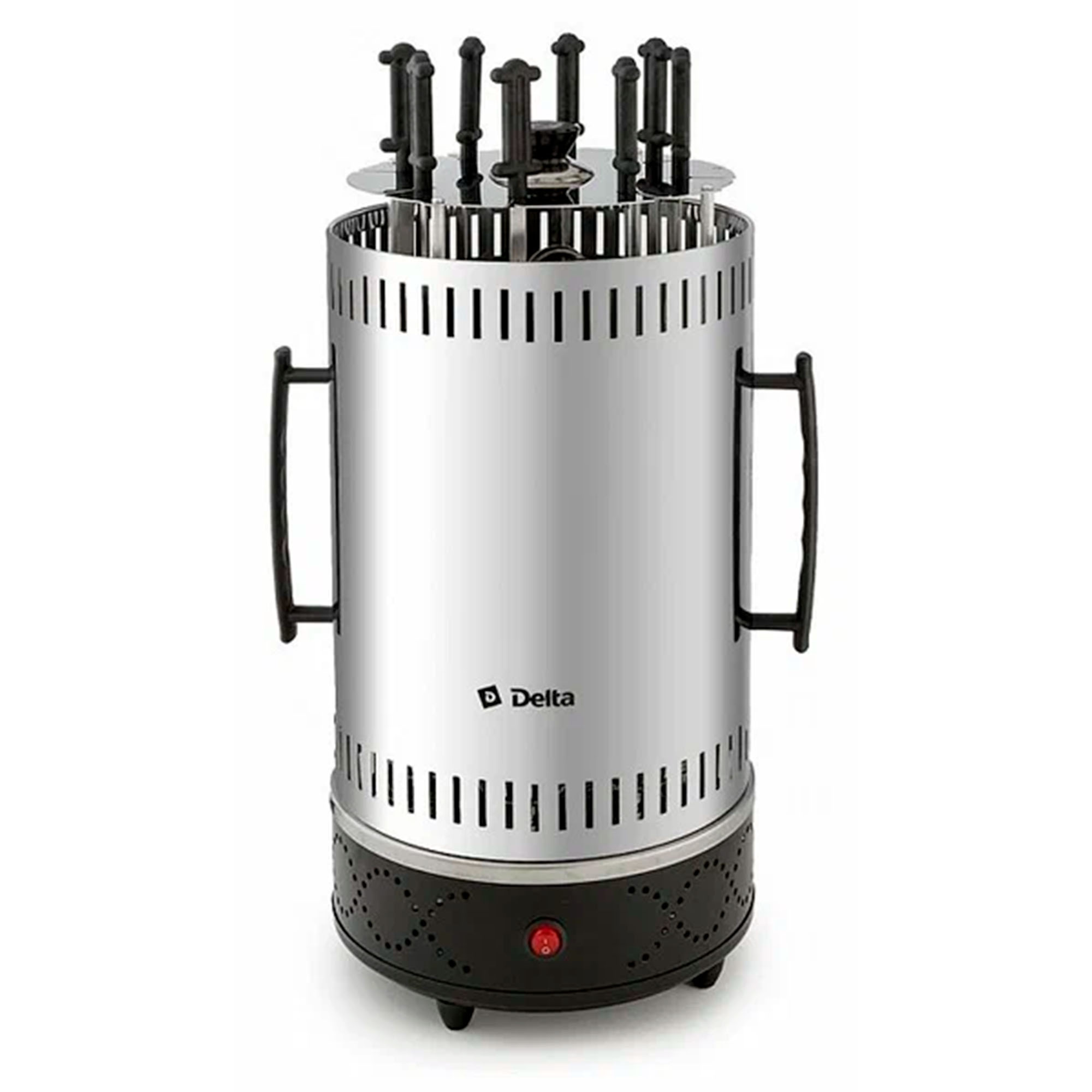 Шашлычница электрическая  "DELTA"  DL-6701 : 1200Вт, 8 шампуров,метал.нагрев.элемент (6)