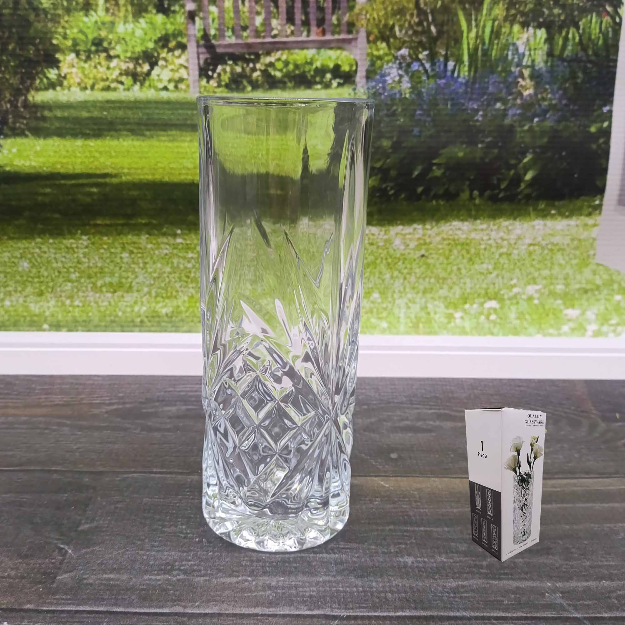 Ваза для цветов 8х20см РД20518