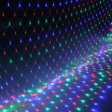 Гирлянда "Сетка" 1,5х1,5м 96 LED, темная нить, свечение мульти 