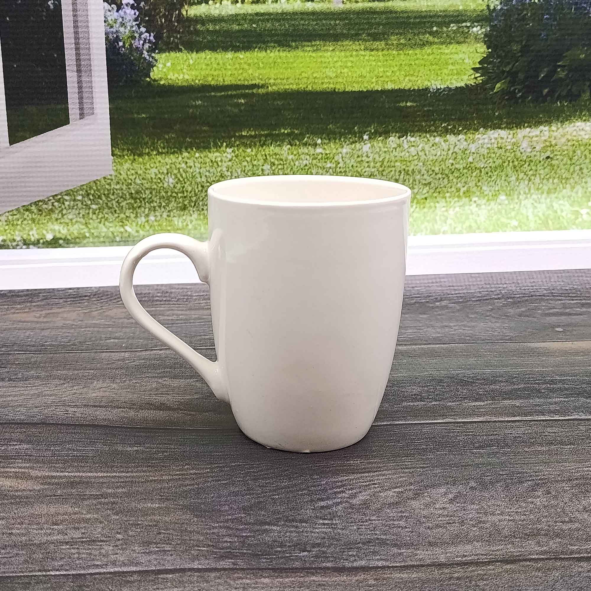 Кружка 380мл белая РД85509