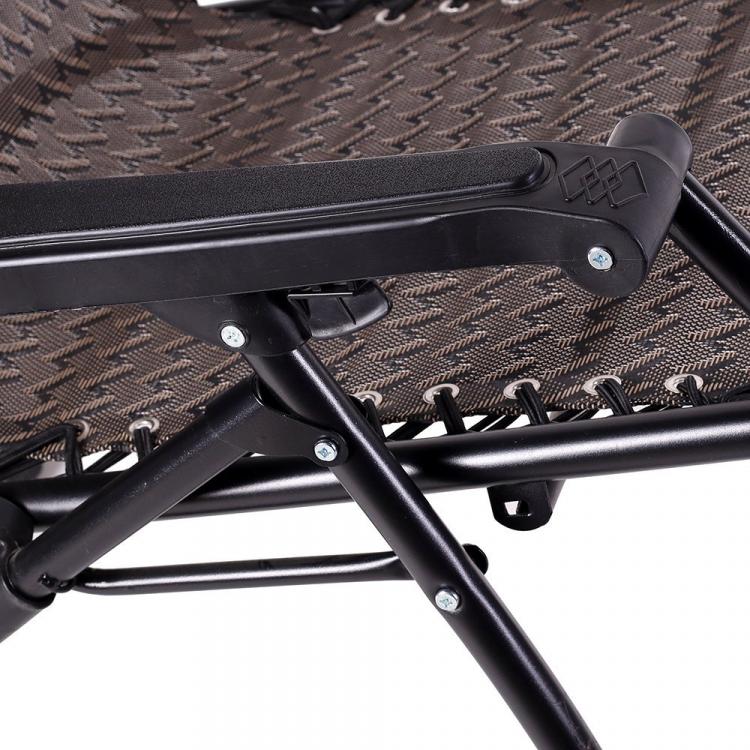 Шезлонг 175х72х80, 3 положения спинки, фиксатор положения, подушка GT-CM-044 Шезлонг 175х72х80, 3 положения спинки, фиксатор положения, подушка GT-CM-044