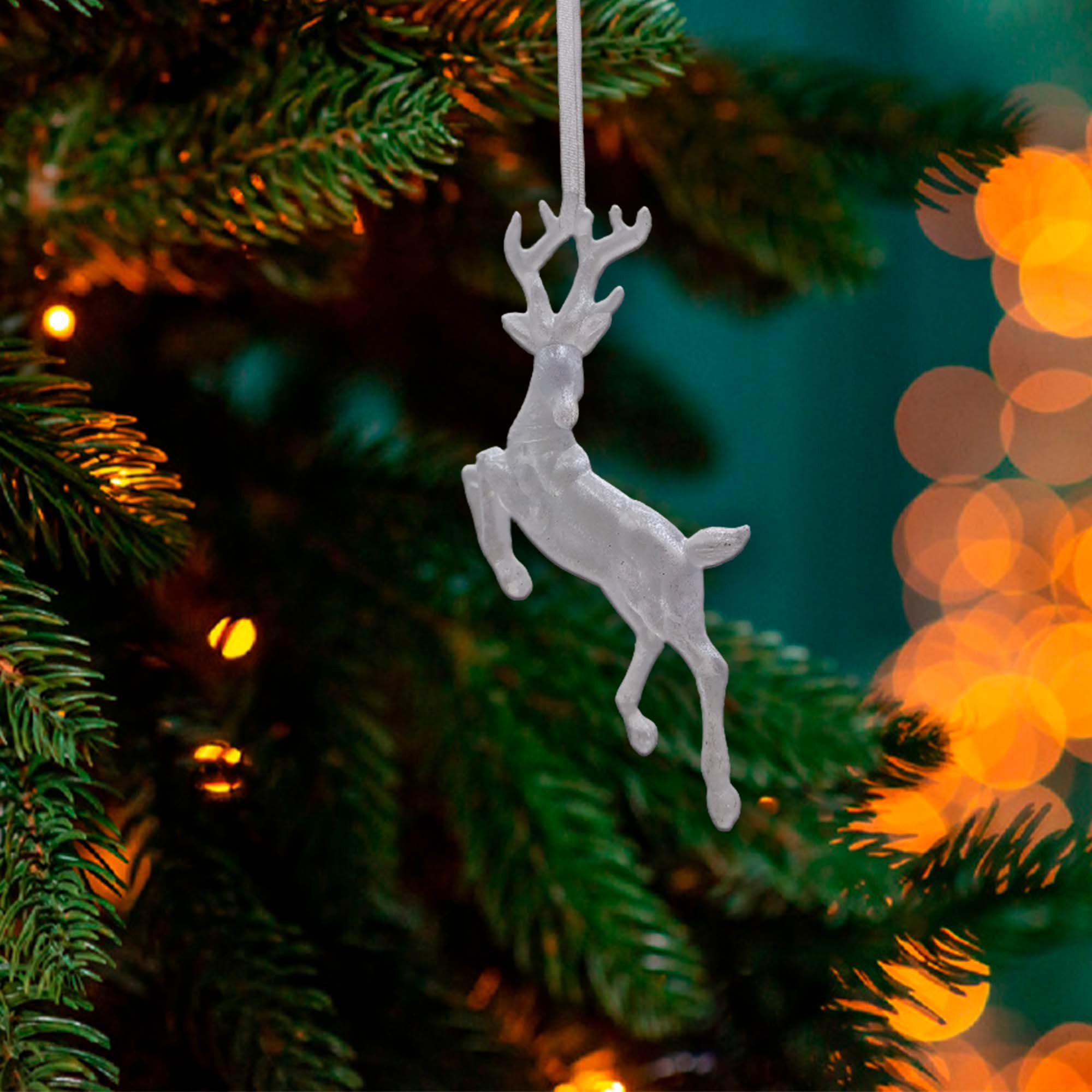 Украшение новогоднее "Олень" 20см РД18584