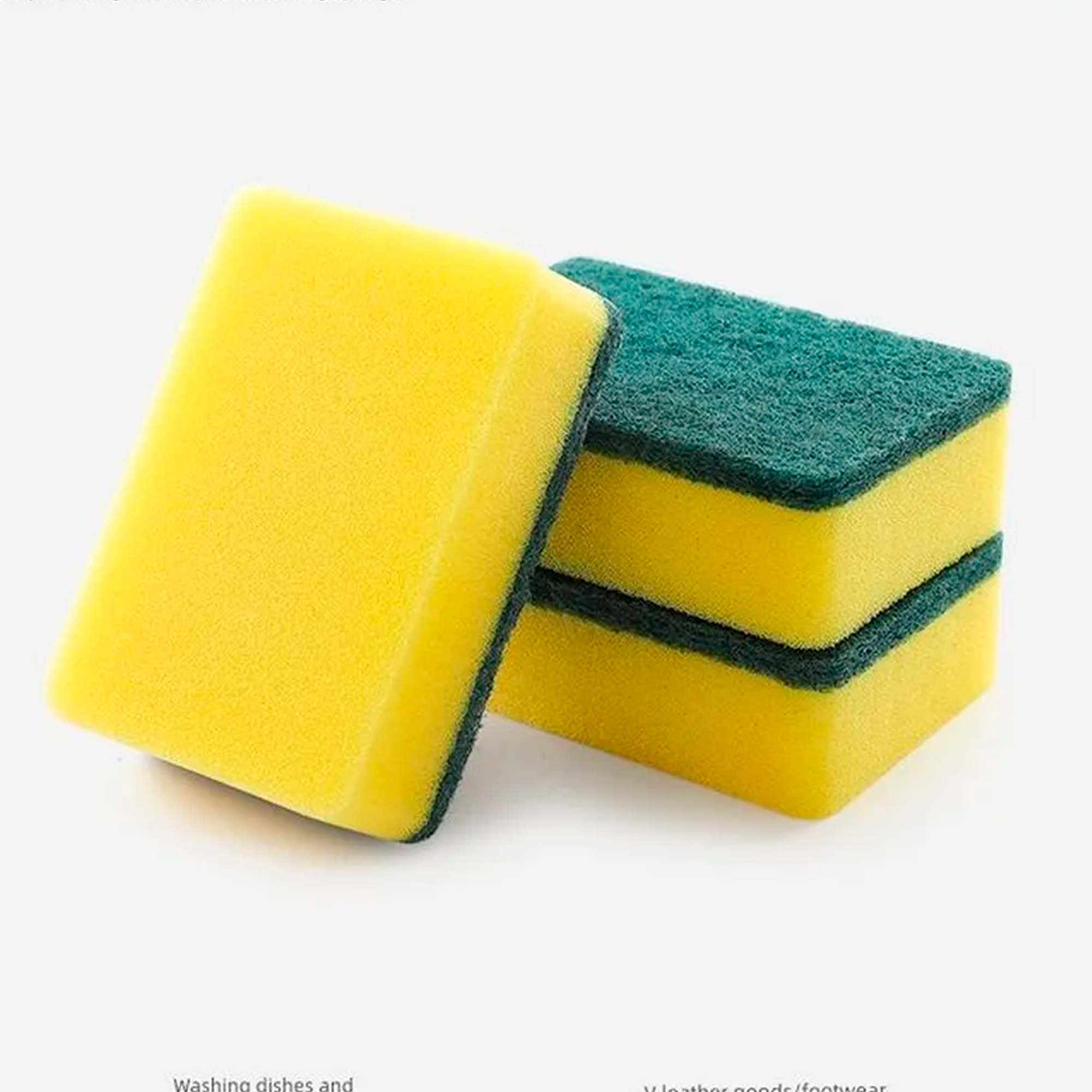 Губка бытовая поролоновая 3 шт РД15644