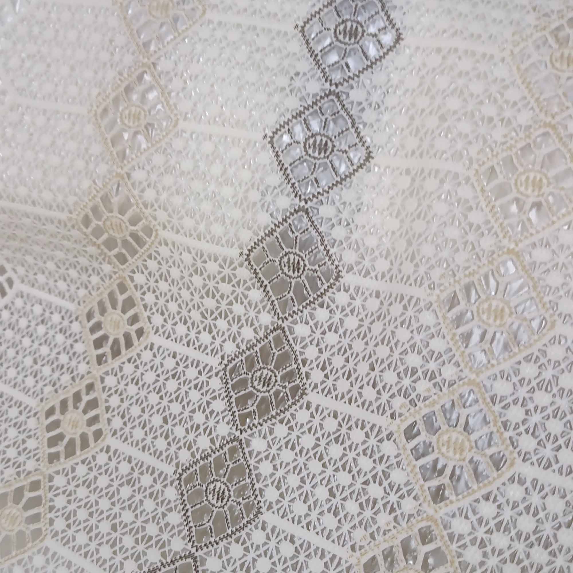 Клеёнка ажурная без основы 1,37м х20м  (цена за 1м) РД15071