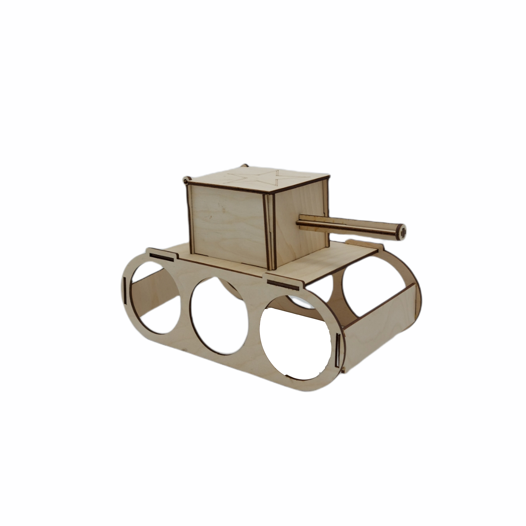 Подставка под пиво 24,5*12,5*15см ДомВуд Танк Экошпон Ф210