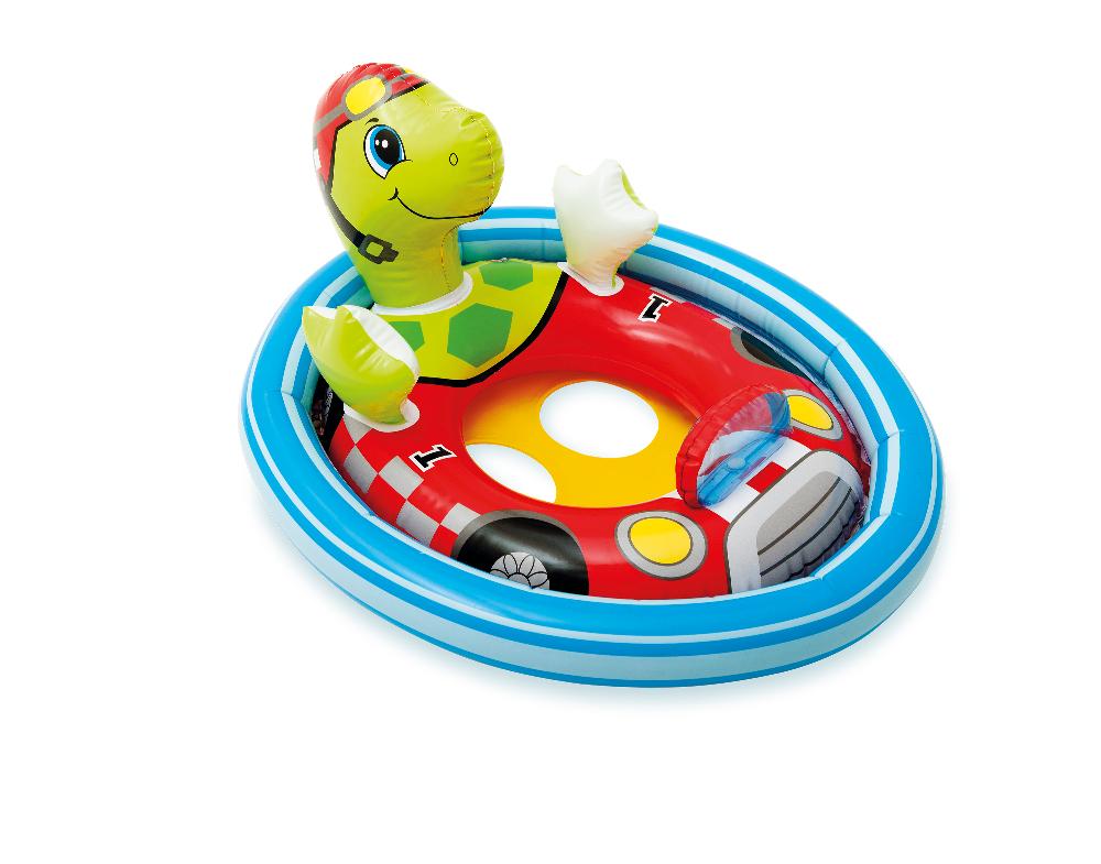 Круг надувной для плавания "Животные" с сидением и спинкой, Intex, до 23кг, 3-4 лет