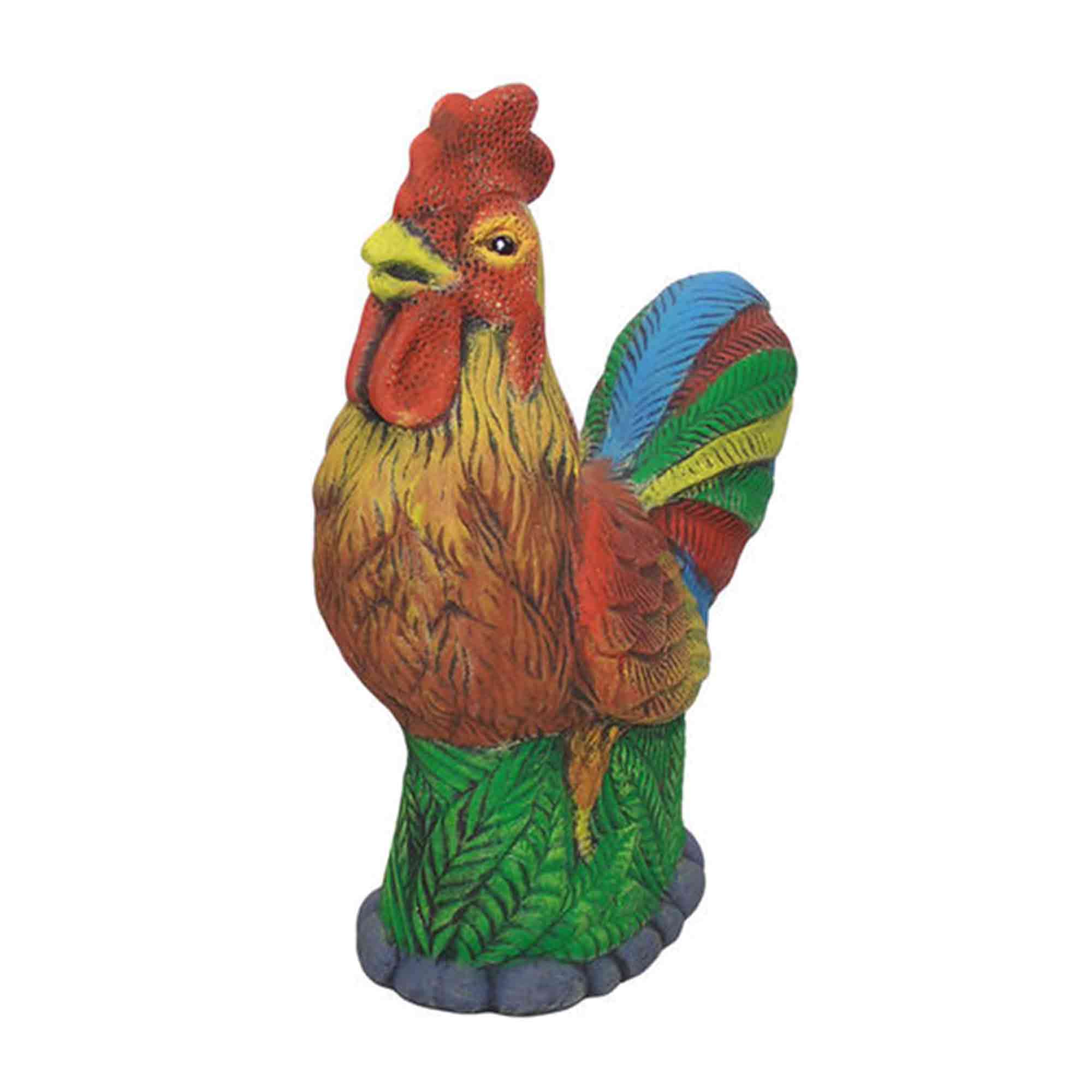 Фигурка садовая Петух маленький 15х41см