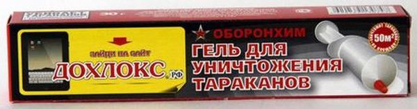 Гель от тараканов Дохлокс 30г в шприце 