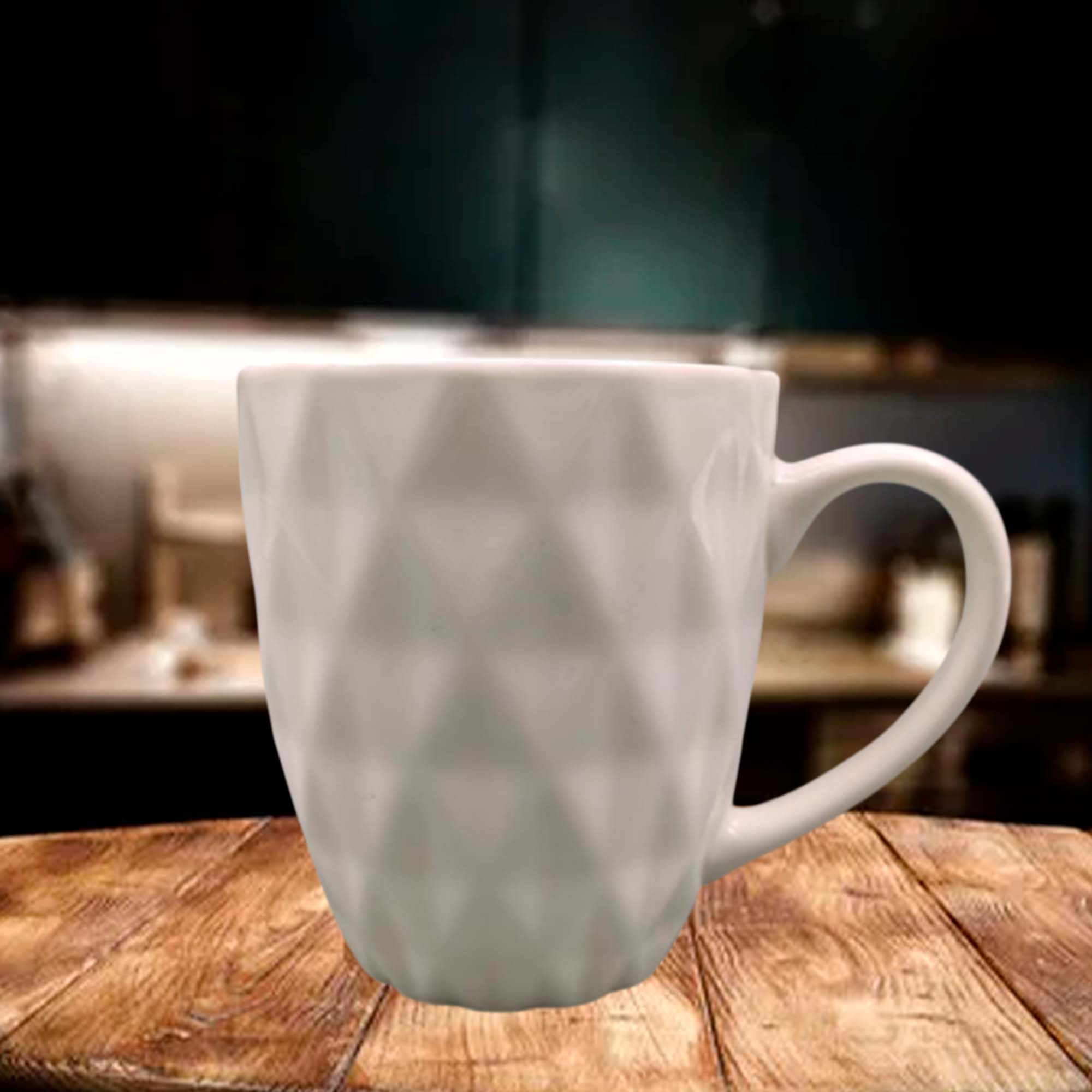 Кружка 400мл белая Призма