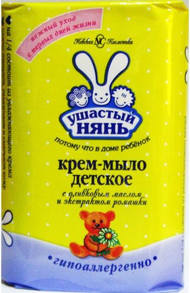 Мыло туалетное 90г НК Ушастый нянь Экстрат ромашки