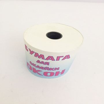 Бумага для окон 57мм 20м Ч.