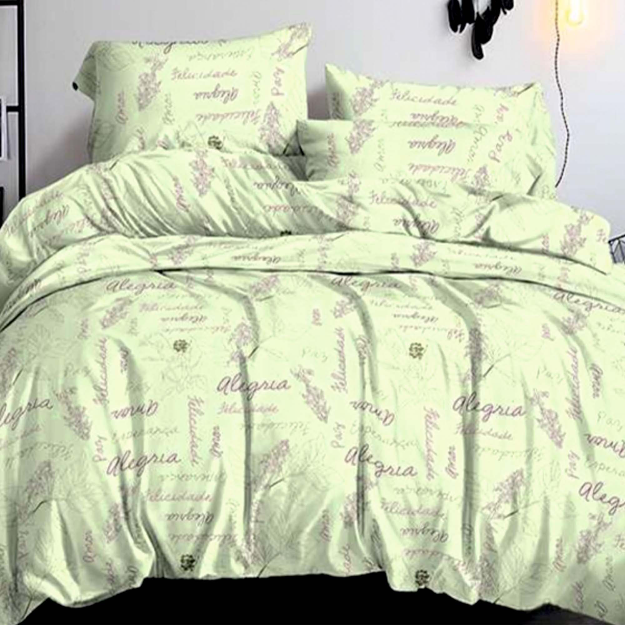 Комплект постельного белья 1,5 (70*70) ДомВелл Удачный полисатин-80 13583 Алегрия